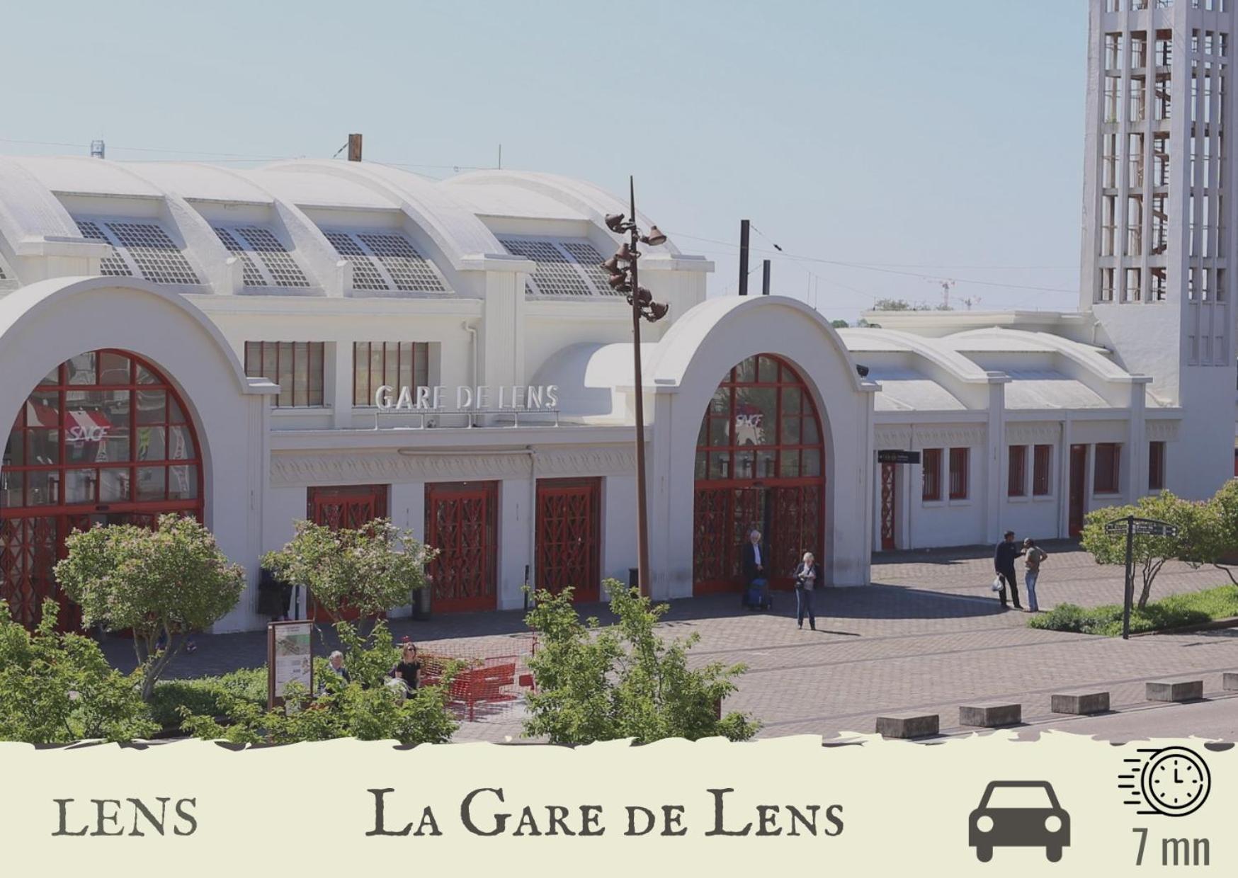 La Mine D'Or - Wifi - Parking Prive Apartment Lens Luaran gambar